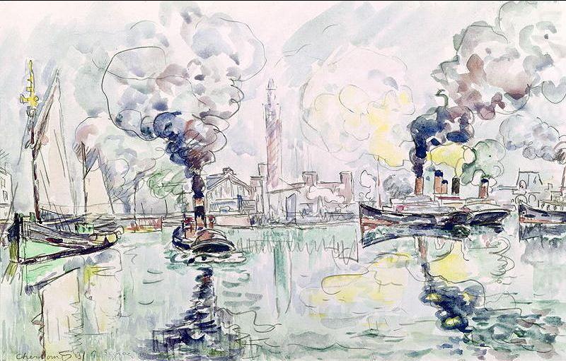 Paul Signac Cherbourg china oil painting image